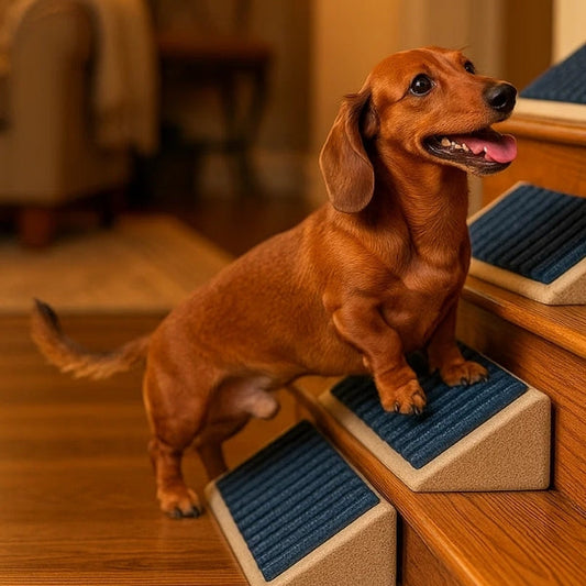 Easy Pet Stair Ramp | Portable & Durable Design - Pexav