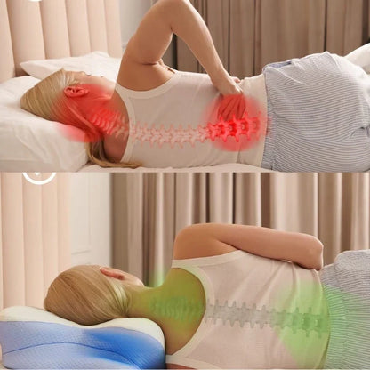 Comfortable Contour Pillow for Neck Support