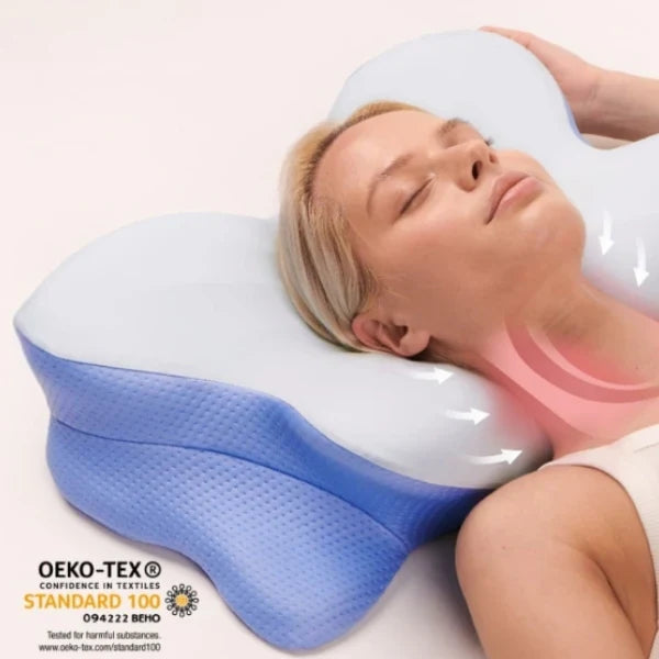Comfortable Contour Pillow for Neck Support