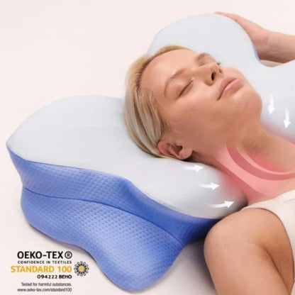 Comfortable Contour Pillow for Neck Support
