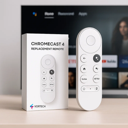Simple Chromecast 4 Control Remote for Easy Streaming - Pexav