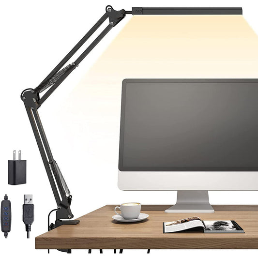 Versatile LED Table Lamp with Adjustable Brightness - Pexav