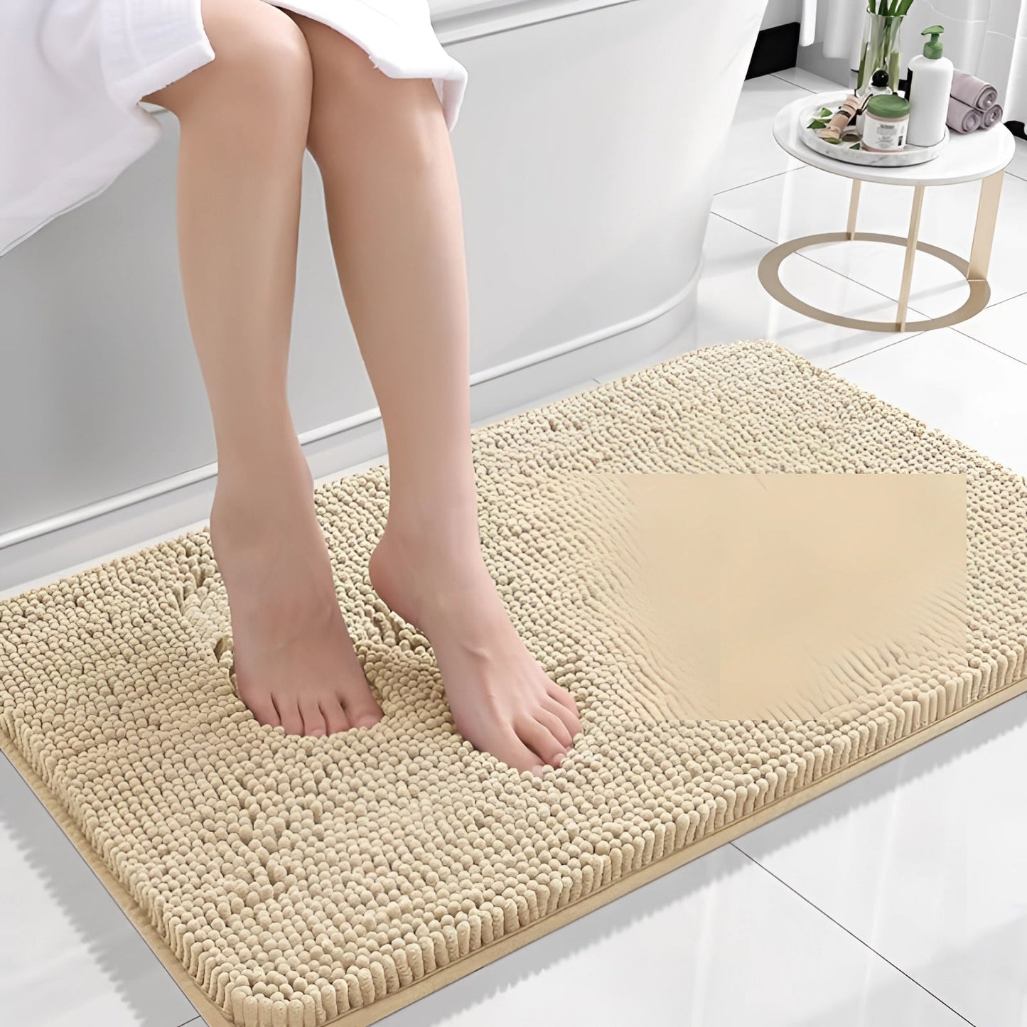 Soft Grip Anti-Slip Bathroom Floor Mat - Pexav