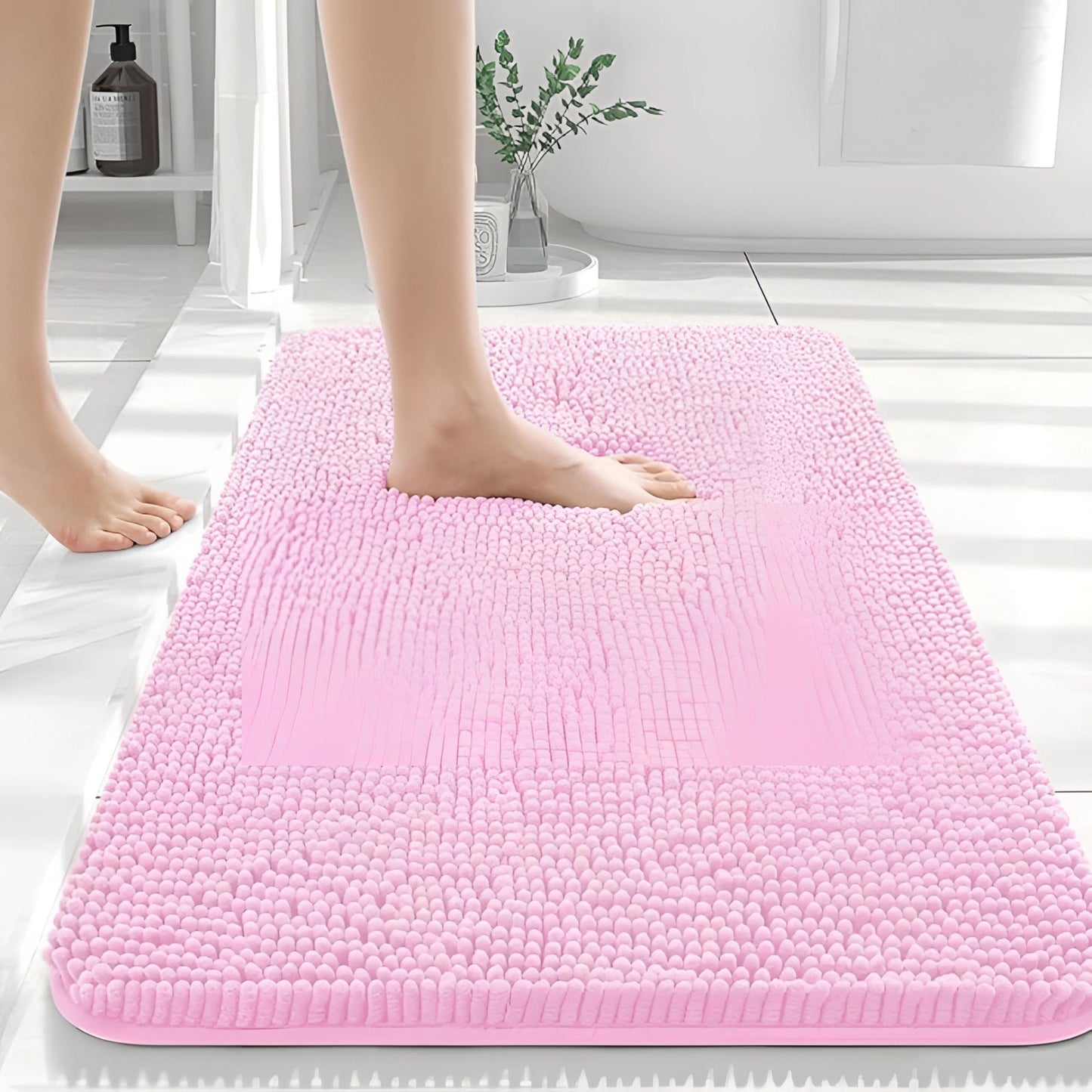 Soft Grip Anti-Slip Bathroom Floor Mat