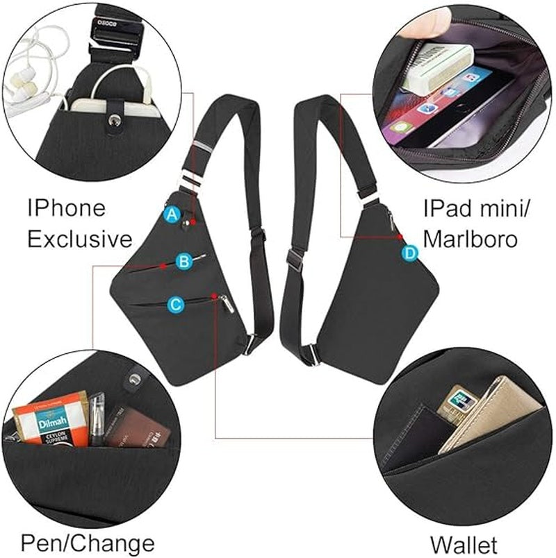 Tactical Design Anti-Theft Sport Sling Bag