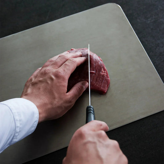 Durable Two Sided Kitchen Cutting Board Stainless Steel - Pexav