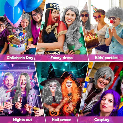 Temporary Hair Color Wax With Colors, Styles, Adds Light Shine & Covers Grays For Daily Party Cosplay Halloween DIY