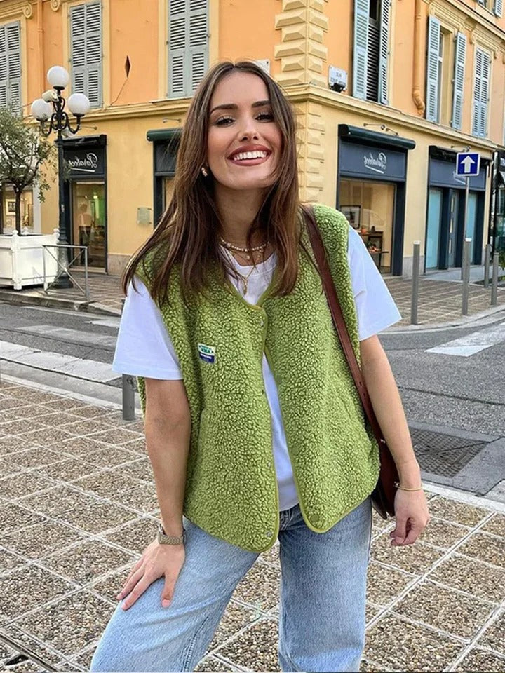 Quilted Gilet for Women's Outerwear