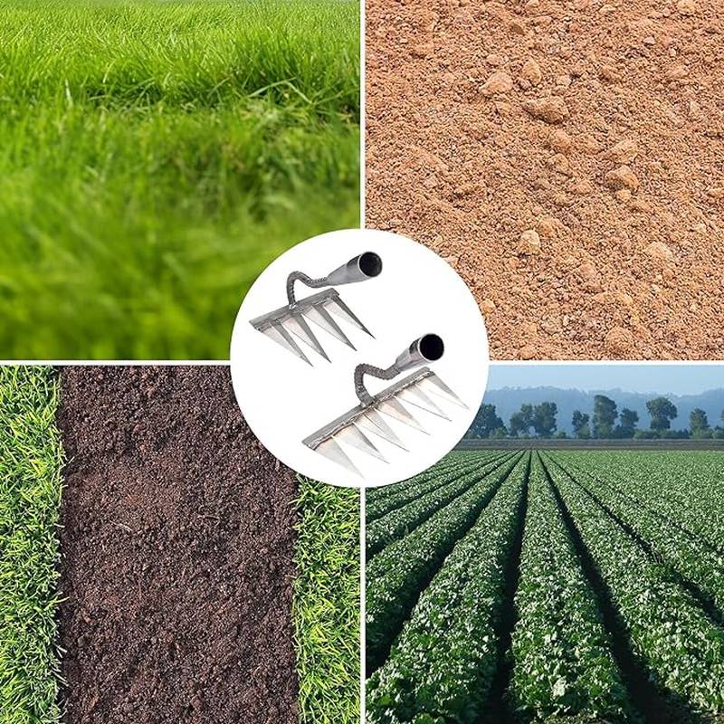 The Heavy Duty Iron Weeding Rake, Garden Weeding Tools