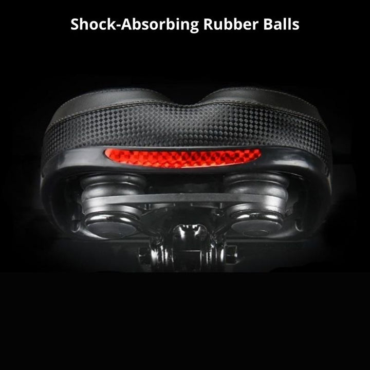 Soft Cushion Bike Seat with Water Resistant Cover
