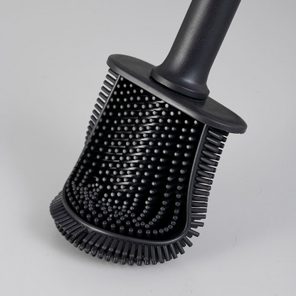 Toilet Brush with Ergonomic Handle and Durable Bristles – Compact Bathroom Cleaning Tool with Holder 3