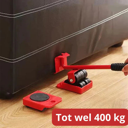 Heavy Duty Furniture Mover Kit with Slider and Wheels