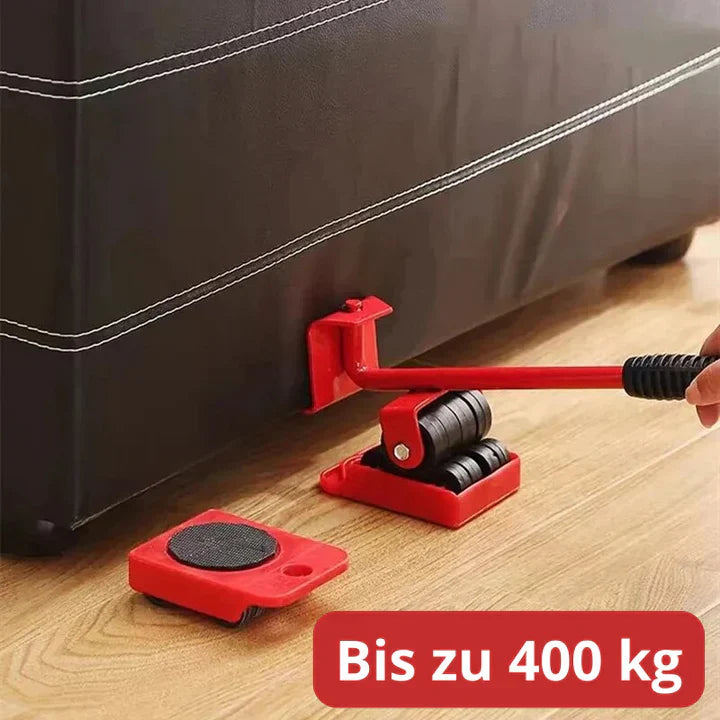 Heavy Duty Furniture Mover Kit with Slider and Wheels