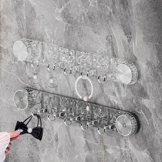 Clear Adhesive Key Hook for Wall - Sticky Key Holder Rack - Pexav