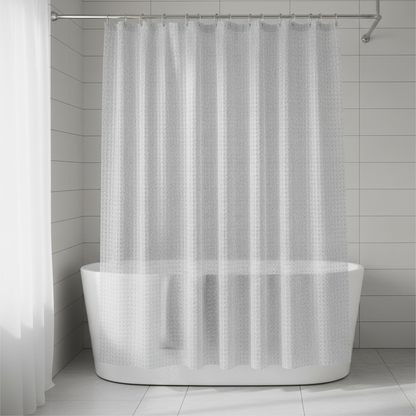 Clear Waterproof Bathroom Shower Curtain - Pexav
