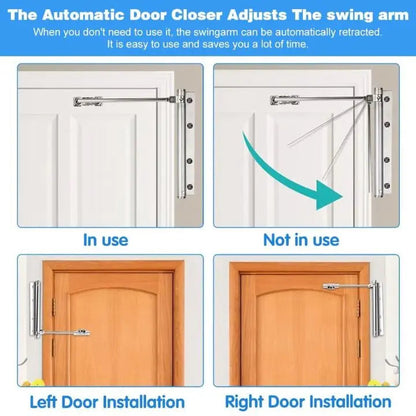 Silent Auto Stainless Steel Door Opener