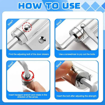 Silent Auto Stainless Steel Door Opener