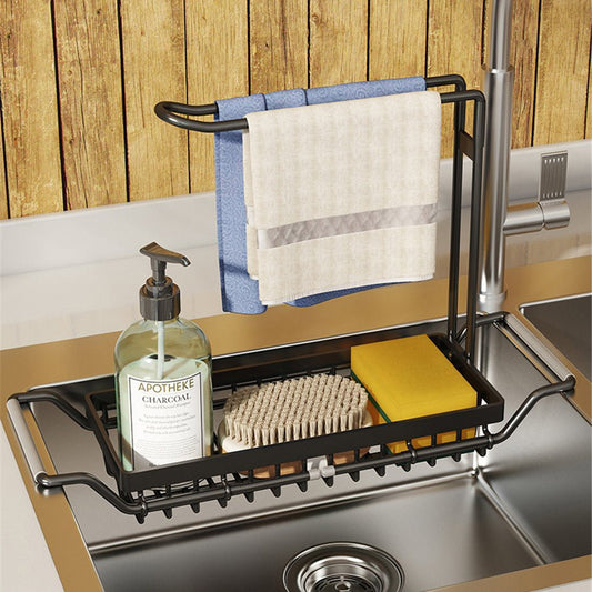 Space Saving Kitchen Sink Organizer Shelf - Pexav