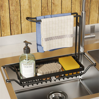 Space Saving Kitchen Sink Organizer Shelf
