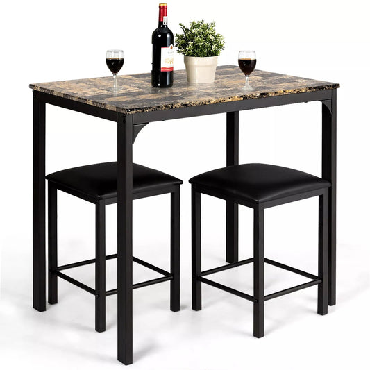 Compact 2 Piece Kitchen Table Set - Pexav