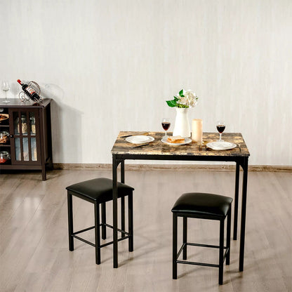Compact 2 Piece Kitchen Table Set