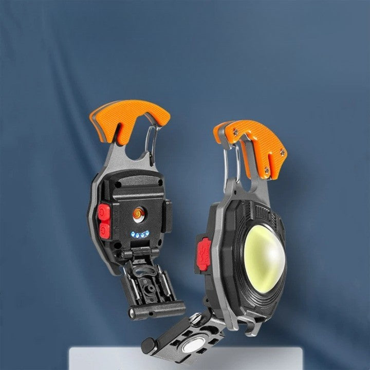 Portable LED Rechargeable Work Lamp with Flashlight - Pexav