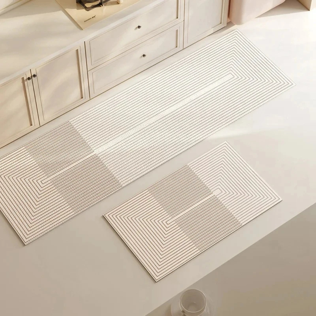 Ultra-Absorbent Kitchen Mat with Anti-Slip Backing – Versatile Striped Kitchen Floor Mat for Spills and Splashes 3