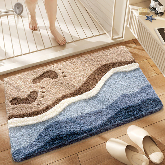 Soft Shaggy Anti-Slip Rug for Bedroom and Bathroom - Pexav