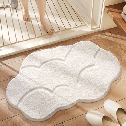 Ultra-Plush Nature-Inspired Rug with Non-Slip Backing – Soft Microfiber for Bedrooms and Bathrooms, Available in Medium and Large Sizes 2