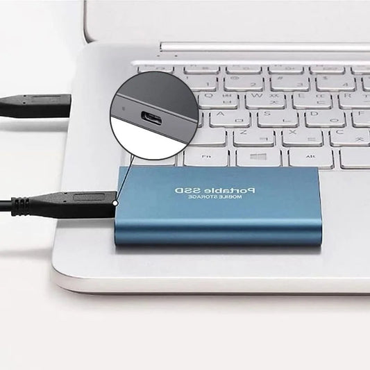 Compact Fast USB External Hard Drive for Data Storage - Pexav