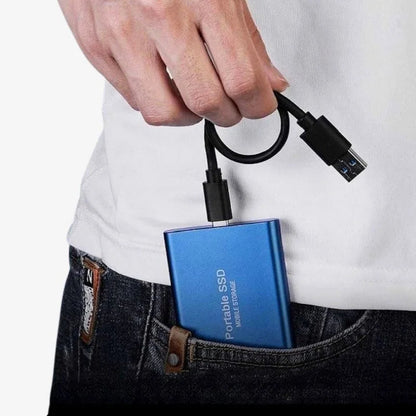 Compact Fast USB External Hard Drive for Data Storage