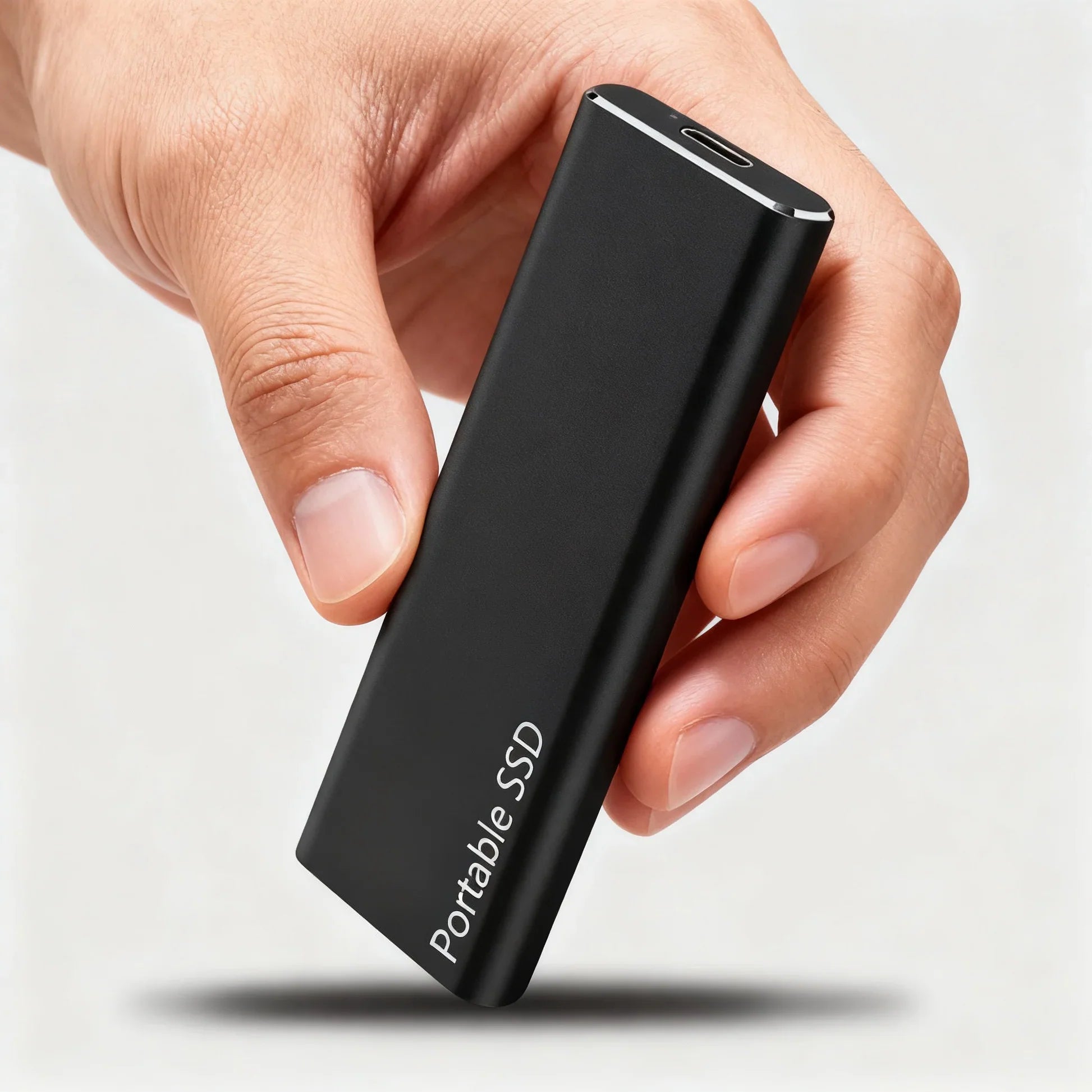 Slim 4TB USB-C Portable Hard Drive for Fast Data Transfer - Pexav
