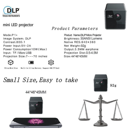 Compact 1080P Full HD Projector