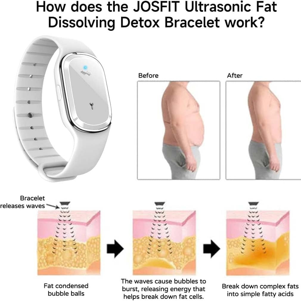Ultrasonic Liquefaction Wrist Strap for Body Shaping