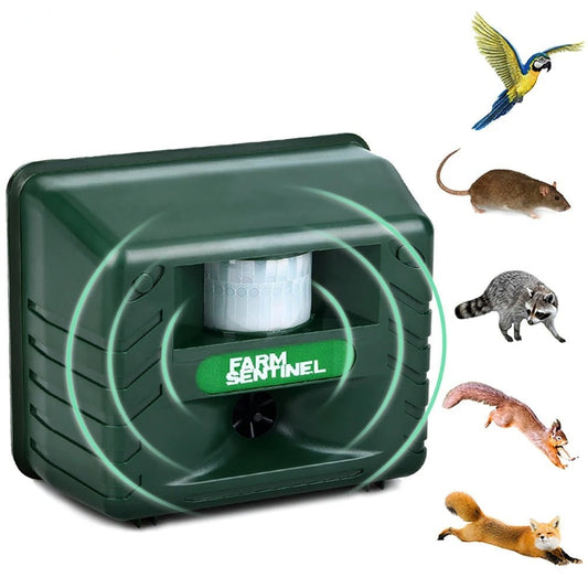 Wireless Motion Sensor Outdoor Pest Repeller - Pexav