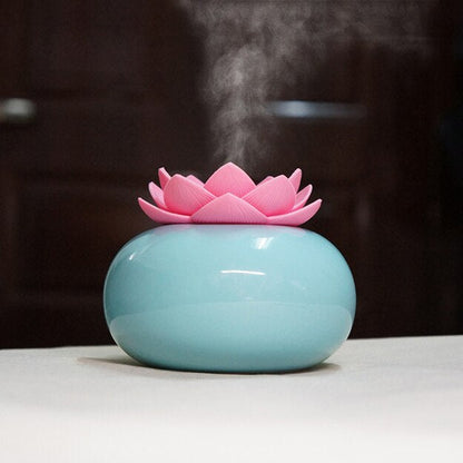 Ultrasonic Aroma Diffuser with Matte Ceramic Design, 200ml Electric Diffuser for Essential Oils, Calming Mist for Home or Office 7
