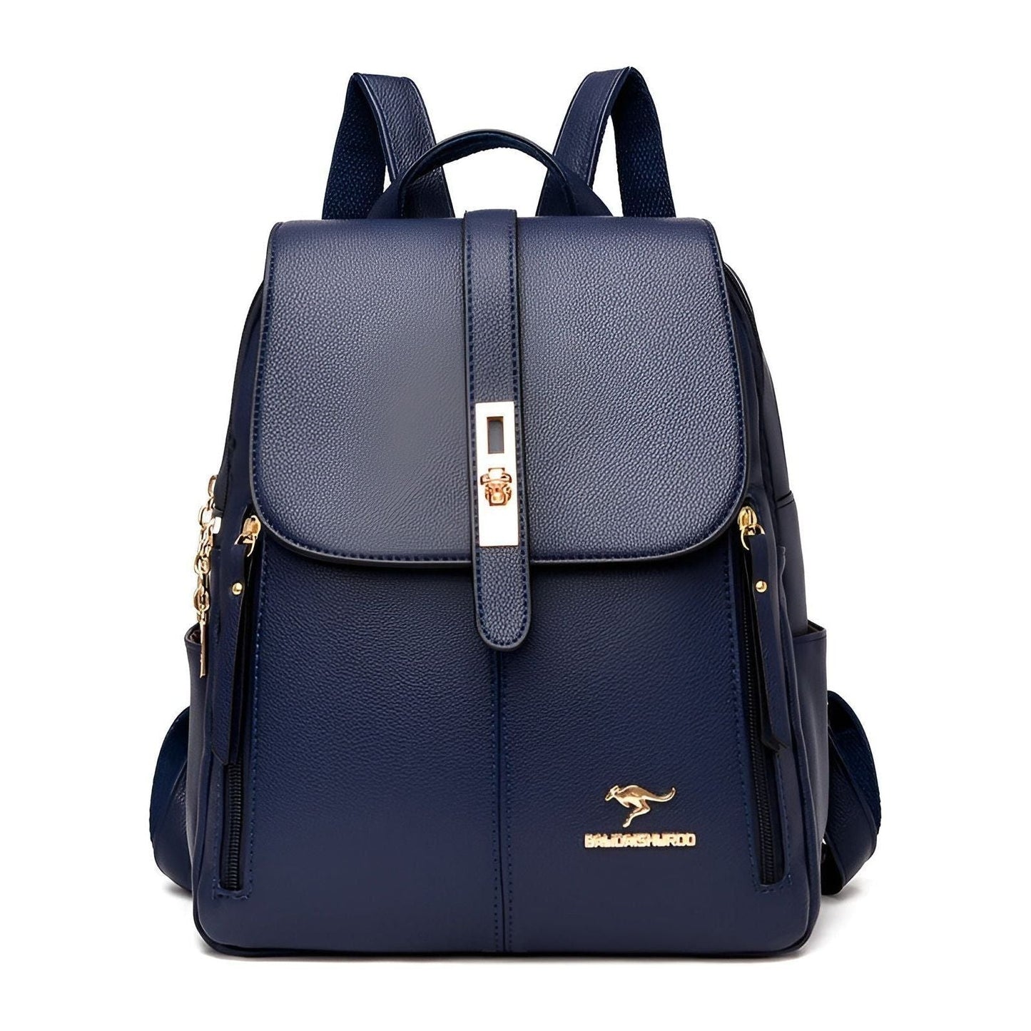 Stylish Ladies Water Resistant Leather Backpack Bag