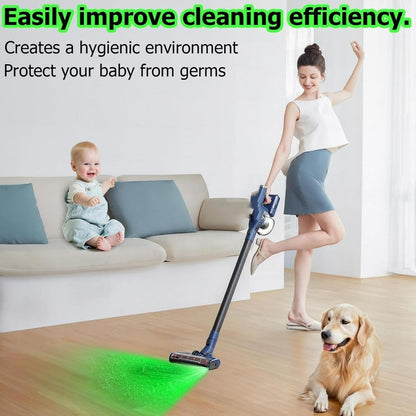 Universal Dust Detection Light with Green Laser Dust Detection, Rechargeable Battery, Waterproof Design