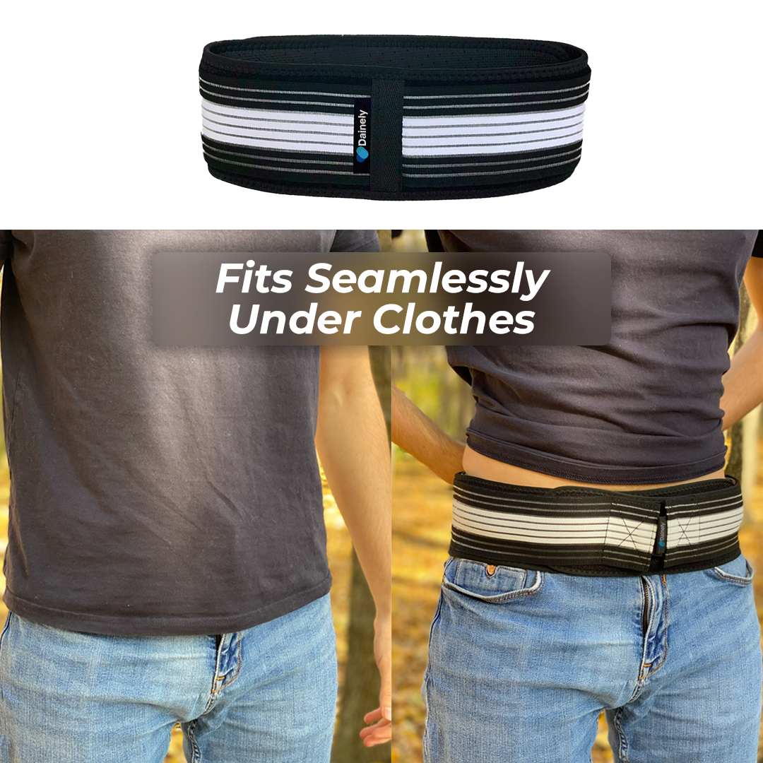 Comfortable Back Support Brace for Lower Back Pain Relief