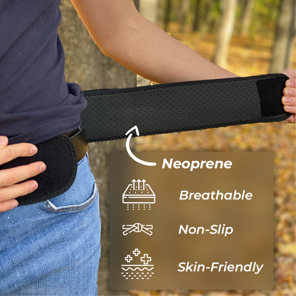 Comfortable Back Support Brace for Lower Back Pain Relief