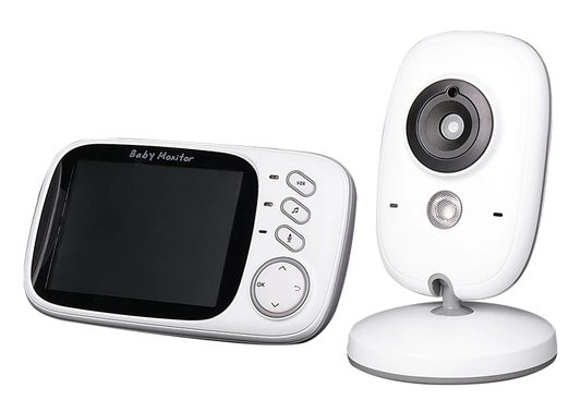 Compact Baby Video Monitor with Night Vision and Audio - Pexav