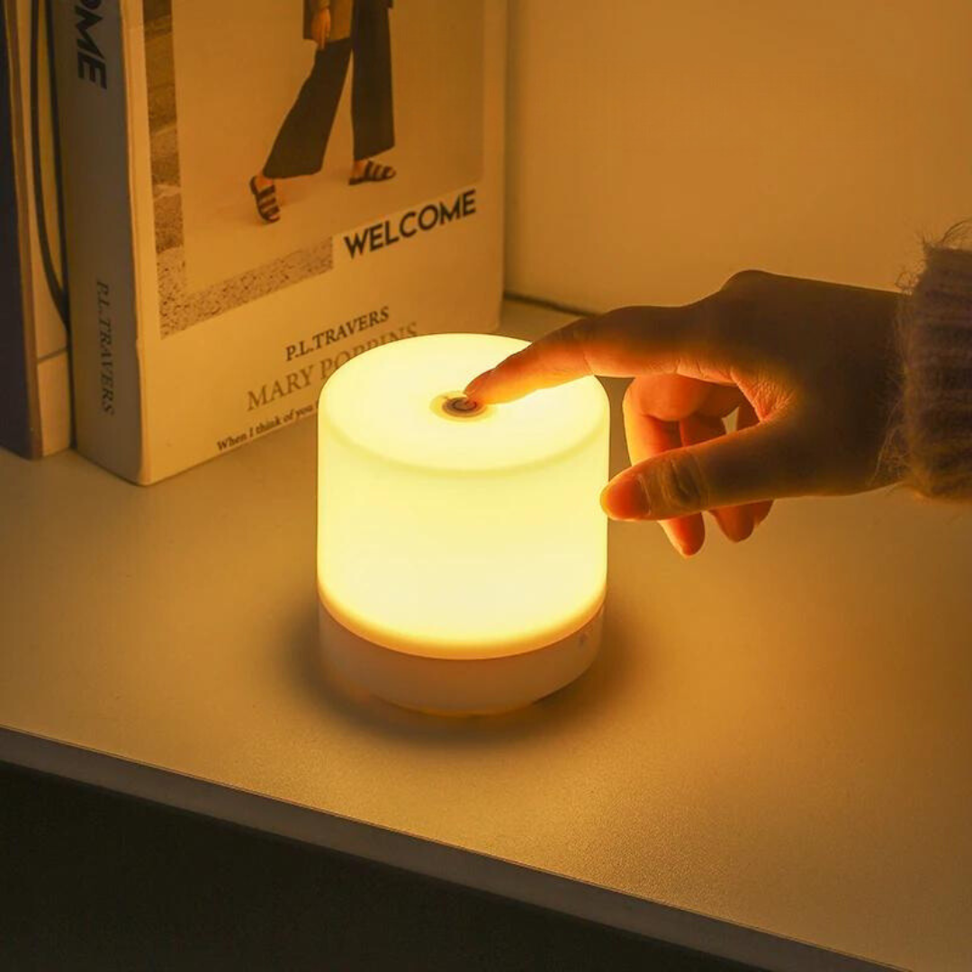 Bright LED Bedside Table Lamp with Touch Control - Pexav