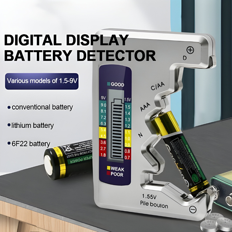 Accurate Digital Battery Checker