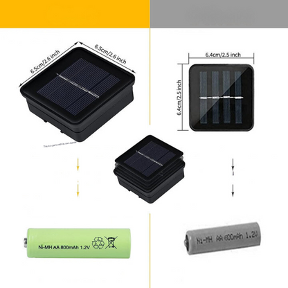 Waterproof Outdoor Solar Fairy String Lights