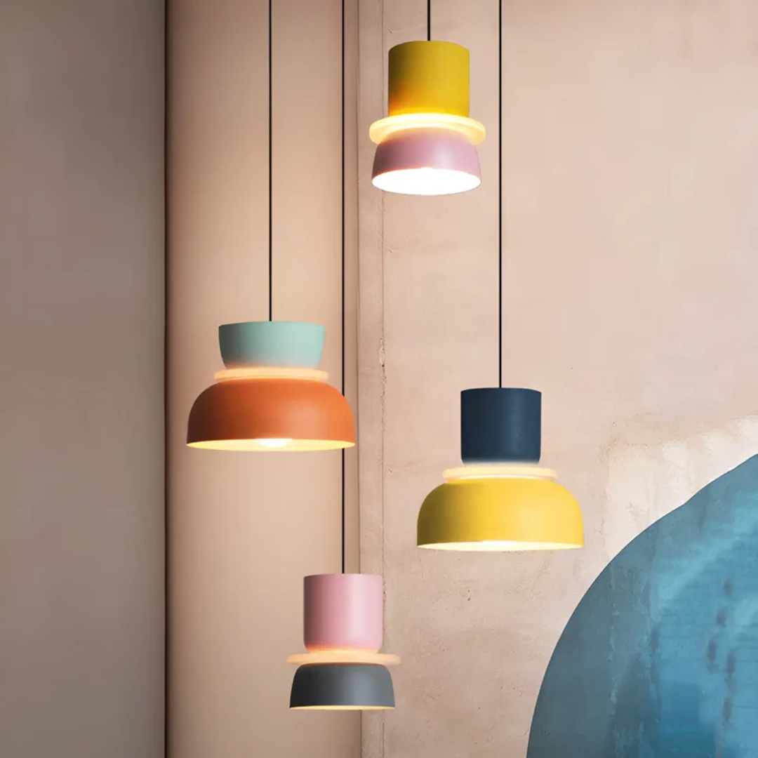 Bright Colorful LED Pendant Light