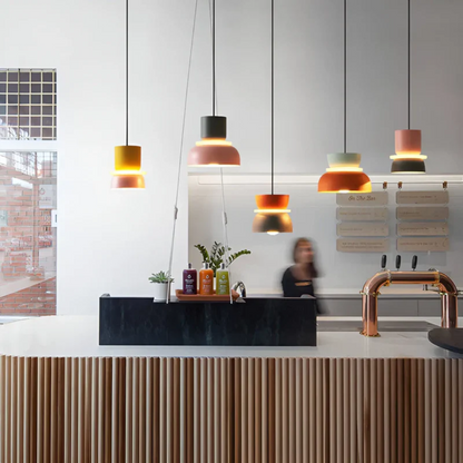 Bright Colorful LED Pendant Light
