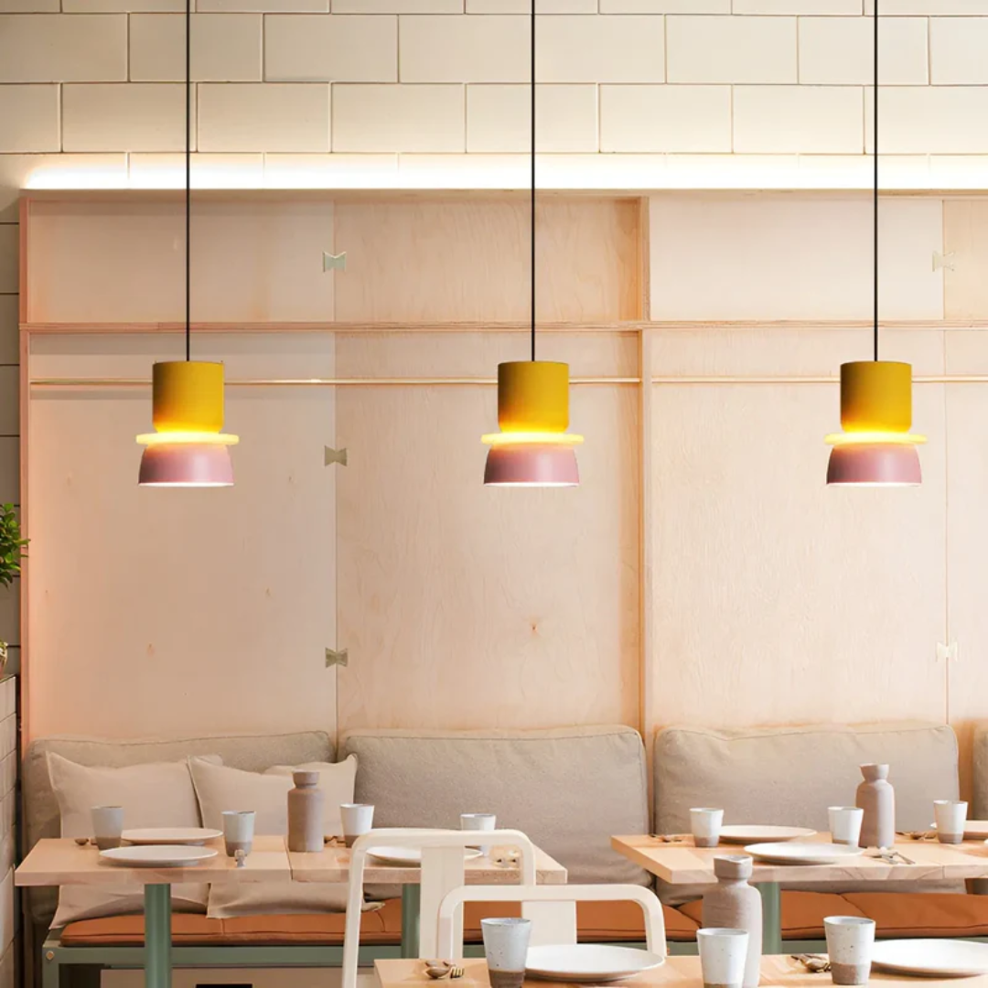 Bright Colorful LED Pendant Light