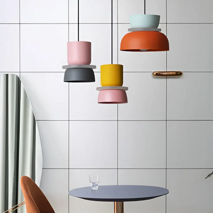 Bright Colorful LED Pendant Light