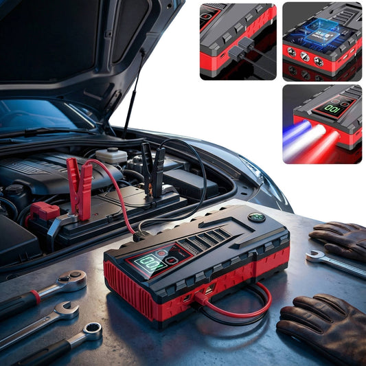 Compact Auto Battery Booster - Pexav