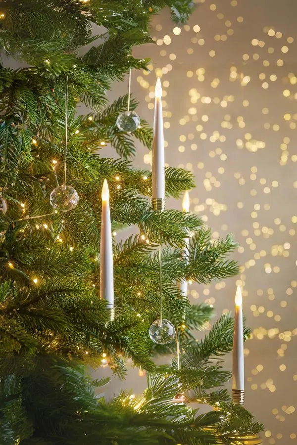 Soft Fragrance Winter Candle | Warm Ambient Holiday Light - Pexav